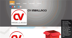 Desktop Screenshot of cvimballaggi.com